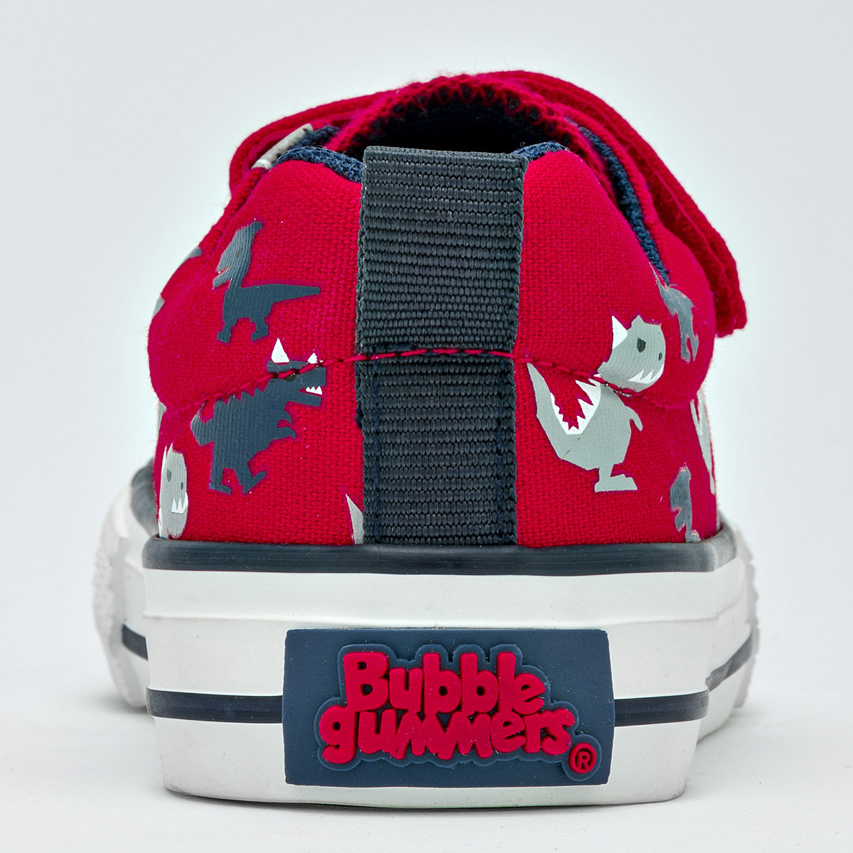 Foto 3 | Bubble Gummers Tenis Urbano Para Niño Rojo Marino Gris