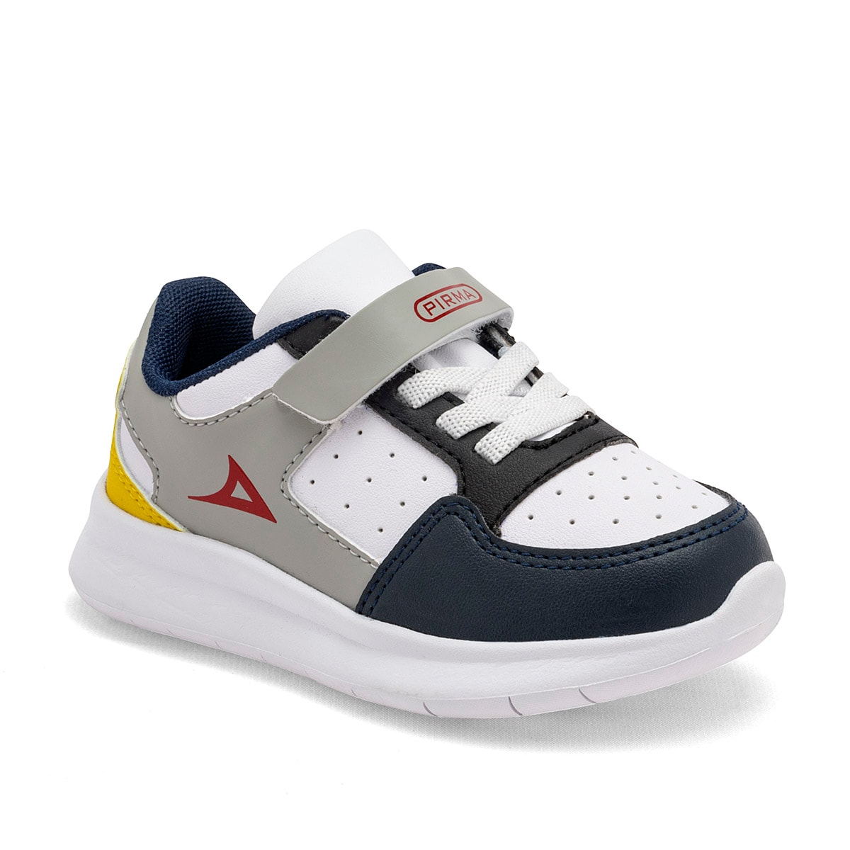 Pirma Tenis Para Bebé Niño Blanco Multicolor, Agujeta Elastica $769