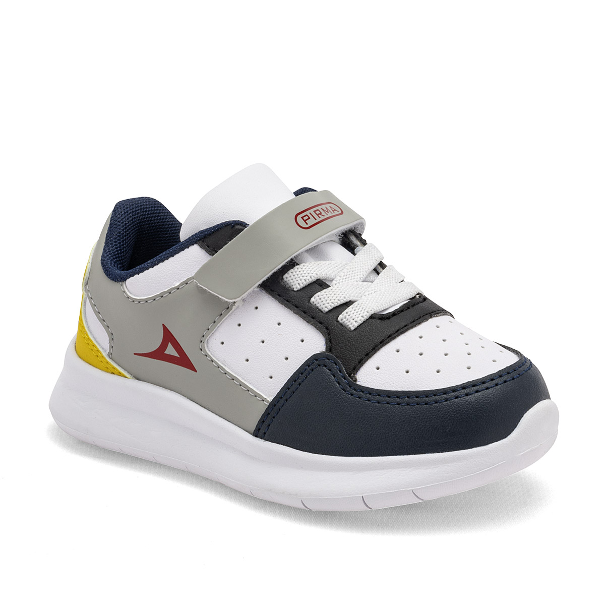 Pirma Tenis Para Bebé Niño Blanco Multicolor, Agujeta Elastica