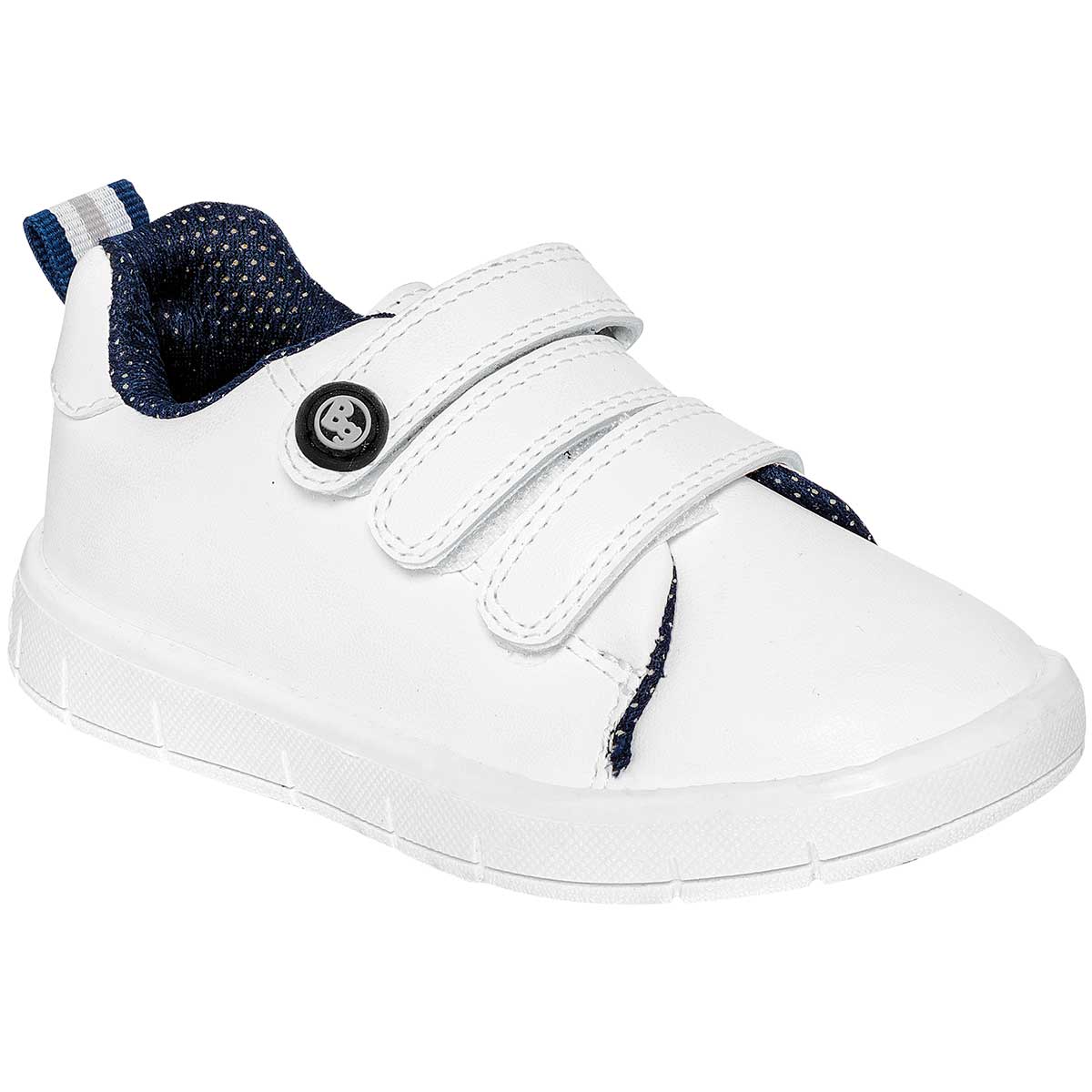 Bubble Gummers Tenis Urbano Para Niño Blanco Marino
