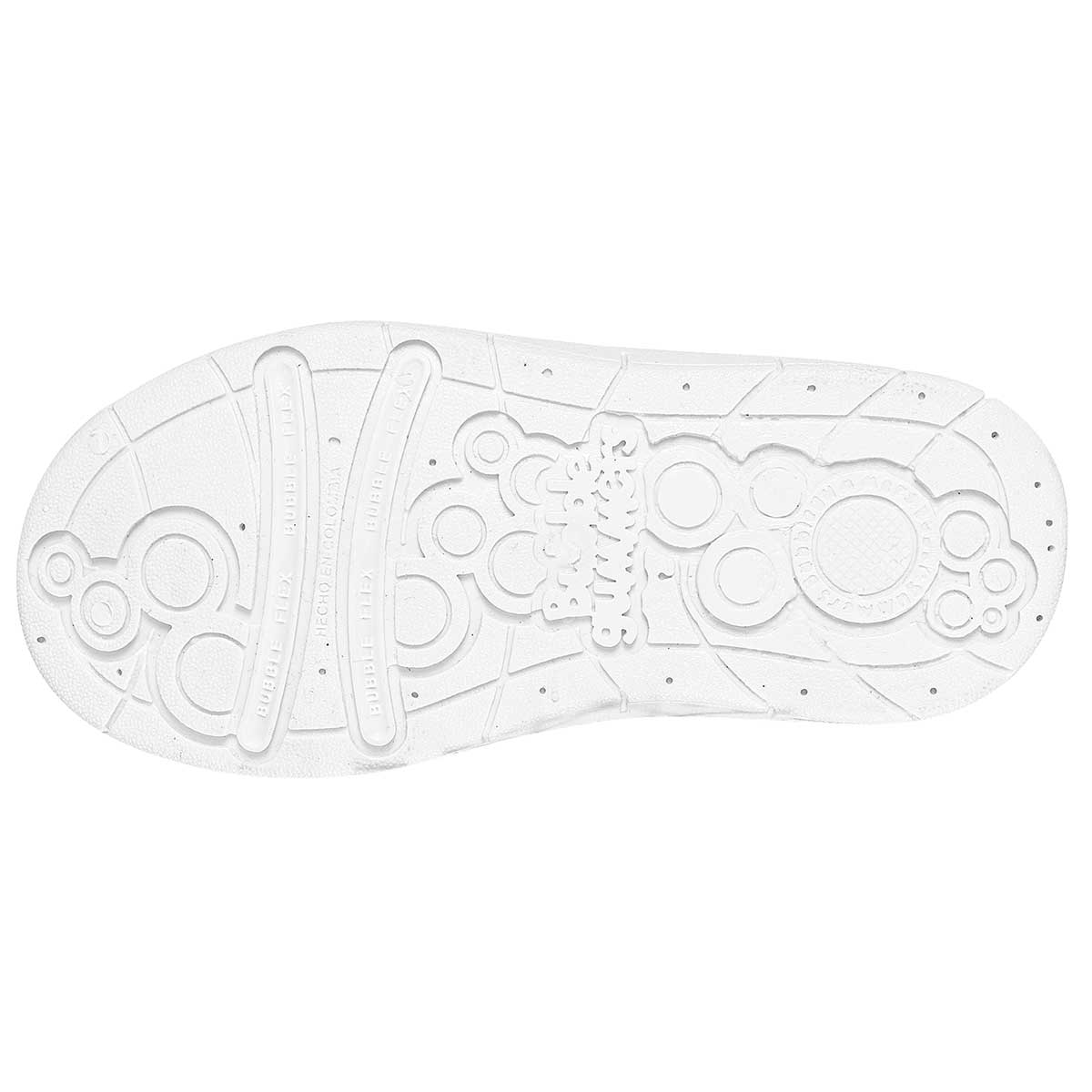 Foto 4 pulgar | Bubble Gummers Tenis Urbano Para Niño Blanco Marino