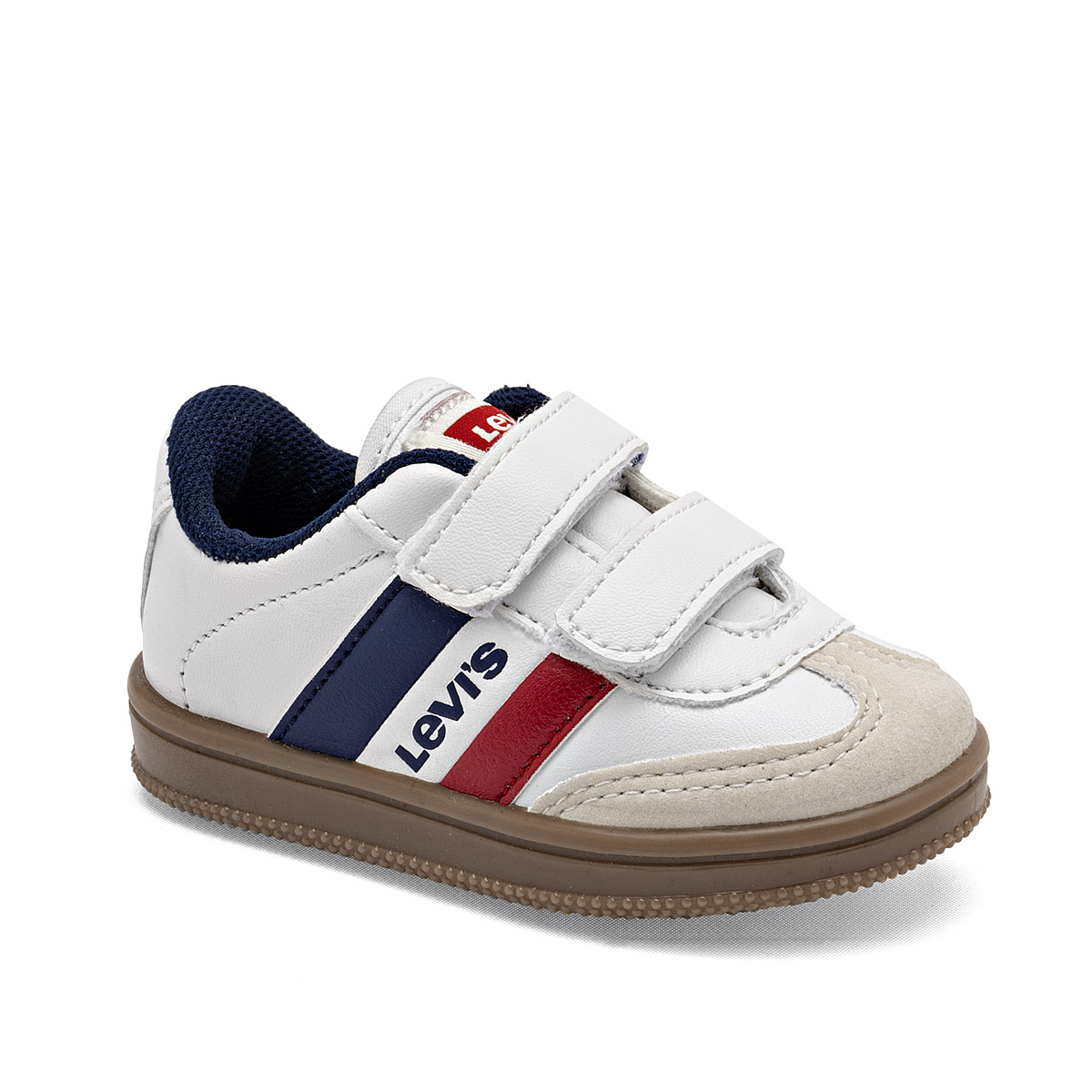 Foto 2 pulgar | Levi's Tenis Para Bebé Niño Blanco Multicolor