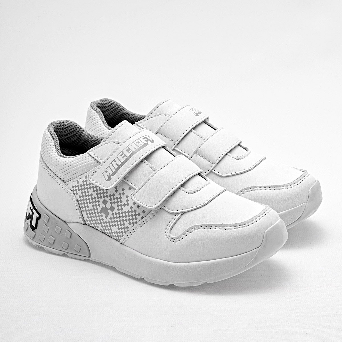 Foto 3 pulgar | Licencias Yuyin Tenis Urbano Para Niño Blanco Gris