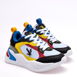 Foto 2 | American Fire Tenis Urbano Para Niño Blanco Multicolor