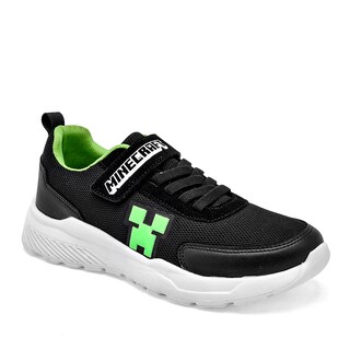 Foto 1 | Licencias Yuyin Tenis Urbano Para Niño Negro Verde Blanco, Agujeta Elastica