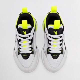 Foto 3 | American Fire Tenis Urbano Para Niño Blanco Negro Amarillo