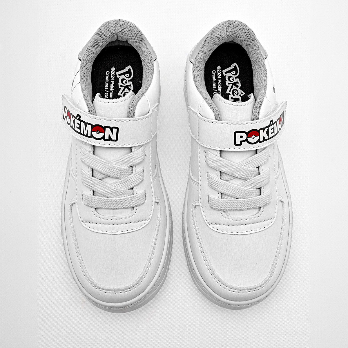 Foto 4 pulgar | Licencias Yuyin Tenis Urbano Para Niño Blanco Gris, Agujeta Elastica
