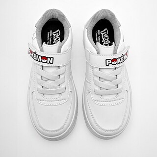 Foto 3 | Licencias Yuyin Tenis Urbano Para Niño Blanco Gris, Agujeta Elastica