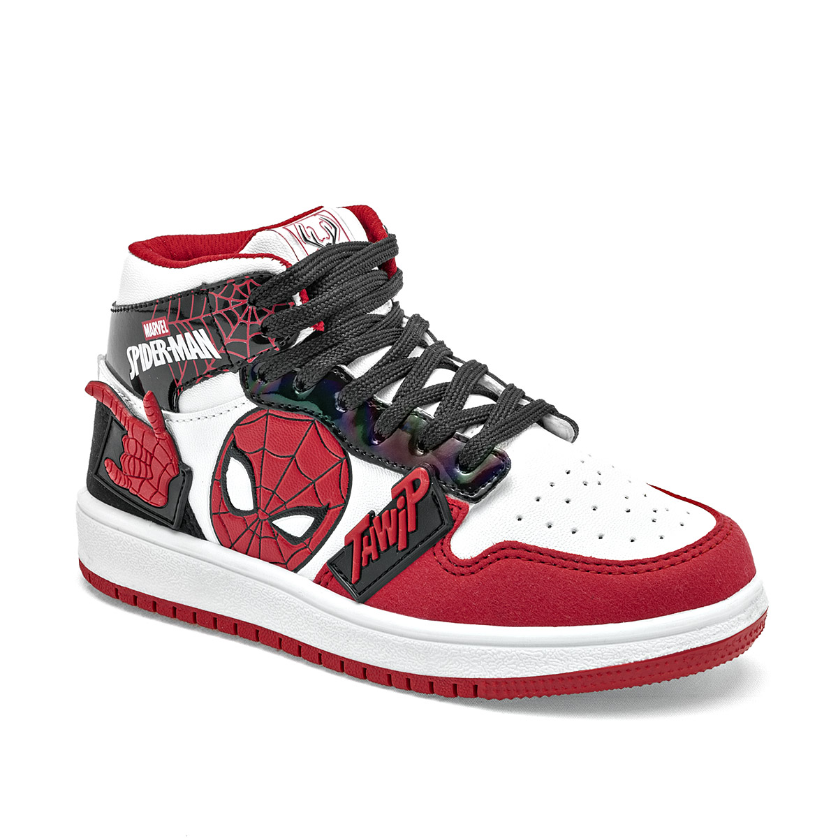 Licencias Clasben Tenis Urbano Para Niño Blanco Rojo Negro