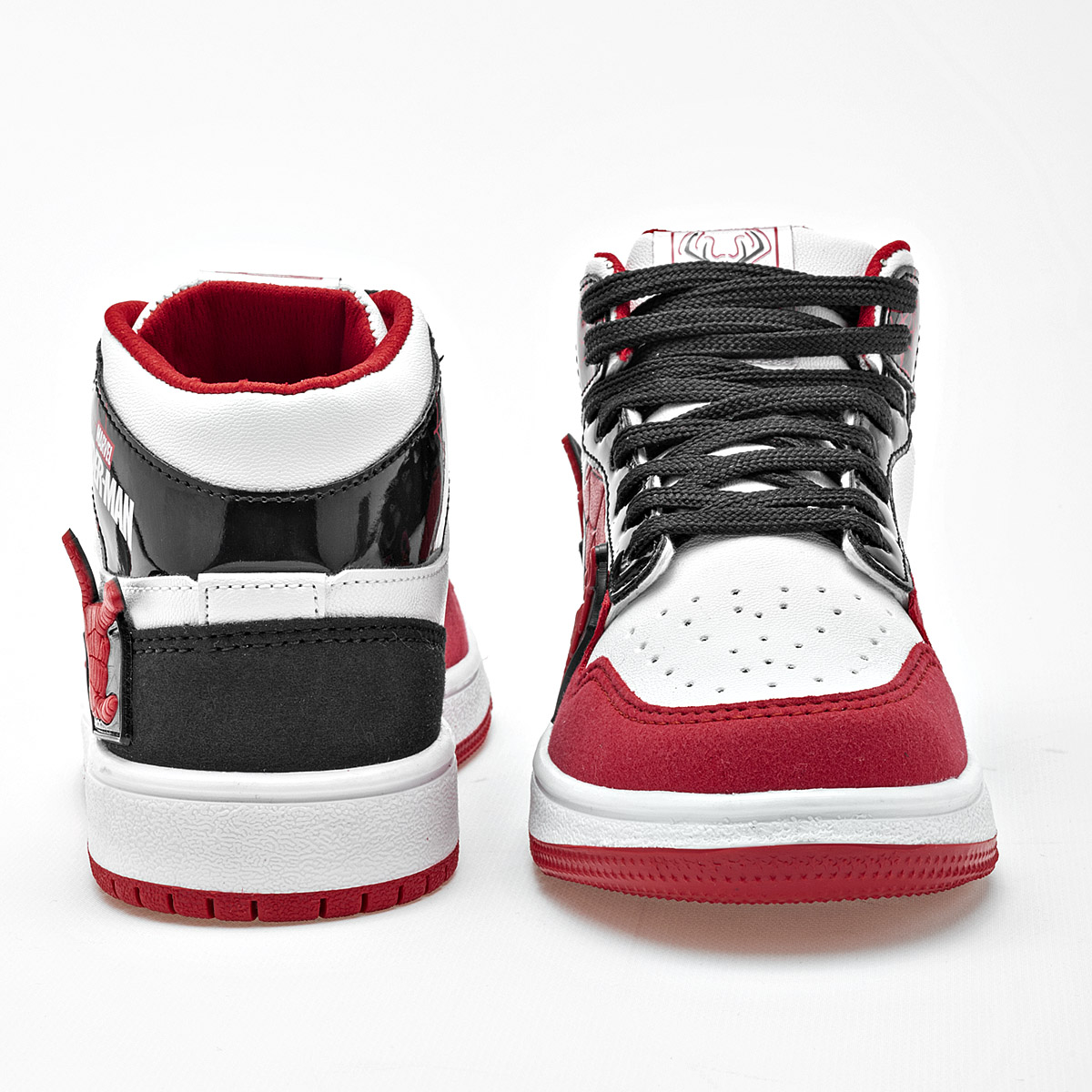 Foto 4 pulgar | Licencias Clasben Tenis Urbano Para Niño Blanco Rojo Negro
