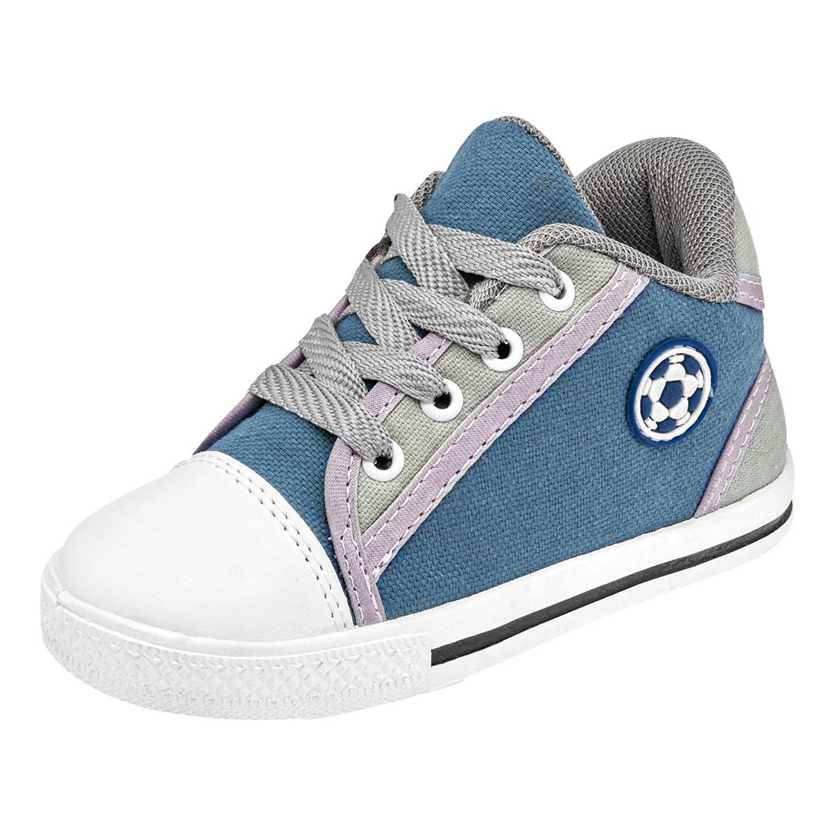 Kariñitos D'pachekin Tenis Para Bebé Niño Azul Gris