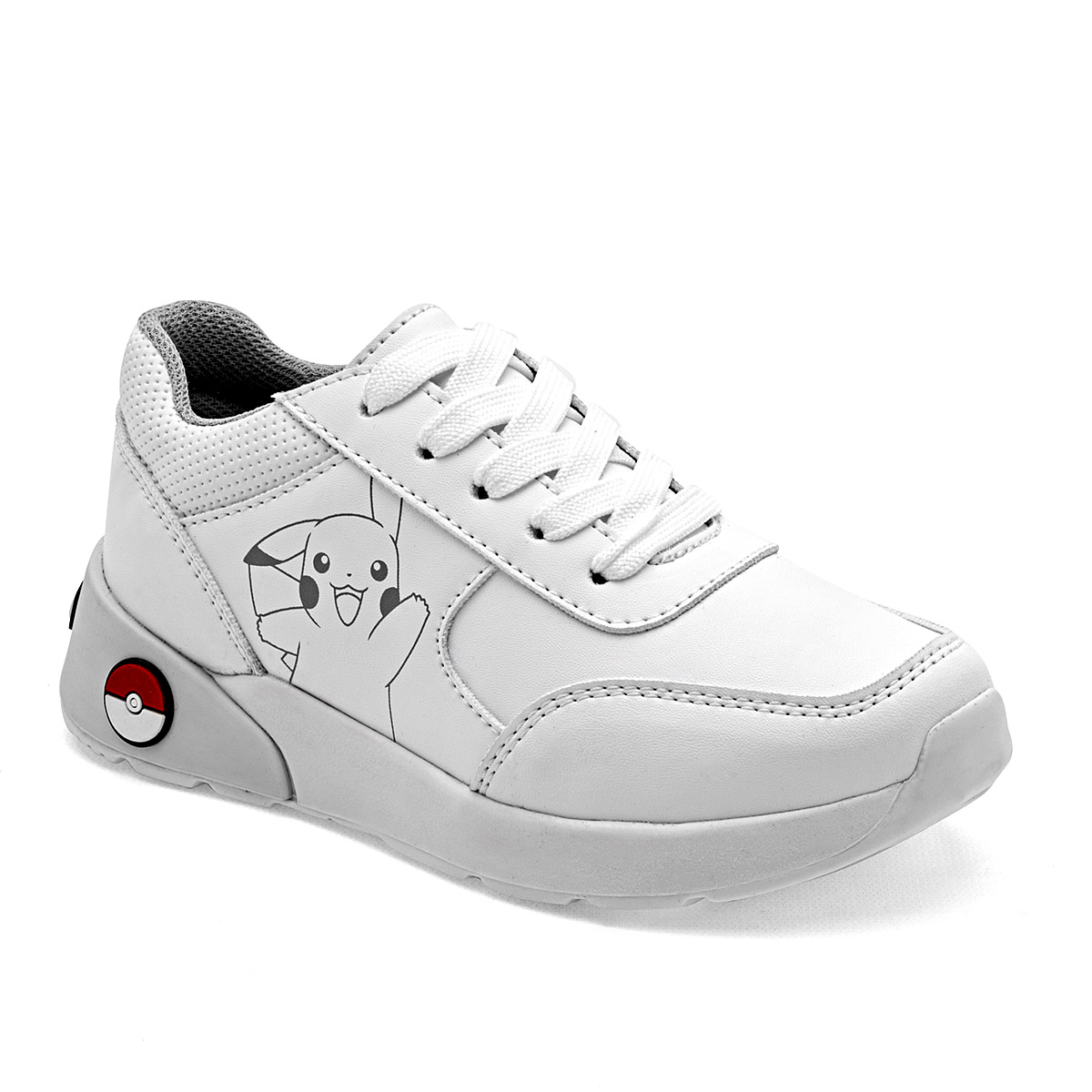 Foto 2 pulgar | Licencias Yuyin Tenis Urbano Para Niño Blanco Gris