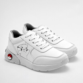 Foto 2 | Licencias Yuyin Tenis Urbano Para Niño Blanco Gris