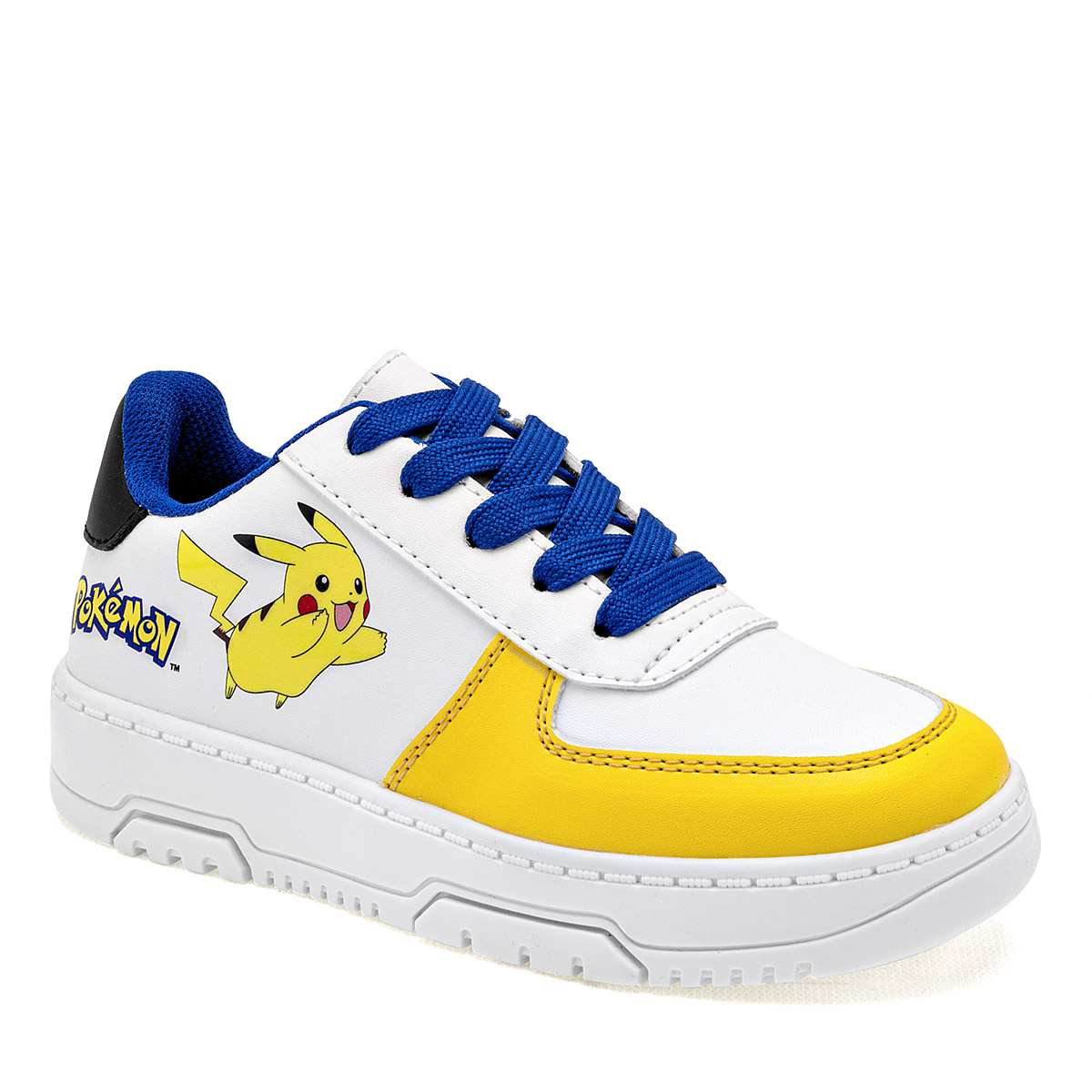Licencias Yuyin Tenis Urbano Para Niño Blanco Amarillo Negro
