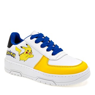 Foto 1 | Licencias Yuyin Tenis Urbano Para Niño Blanco Amarillo Negro