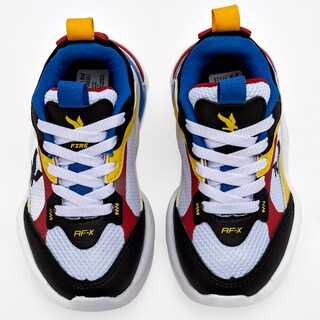 Foto 3 | American Fire Tenis Urbano Para Niño Blanco Multicolor