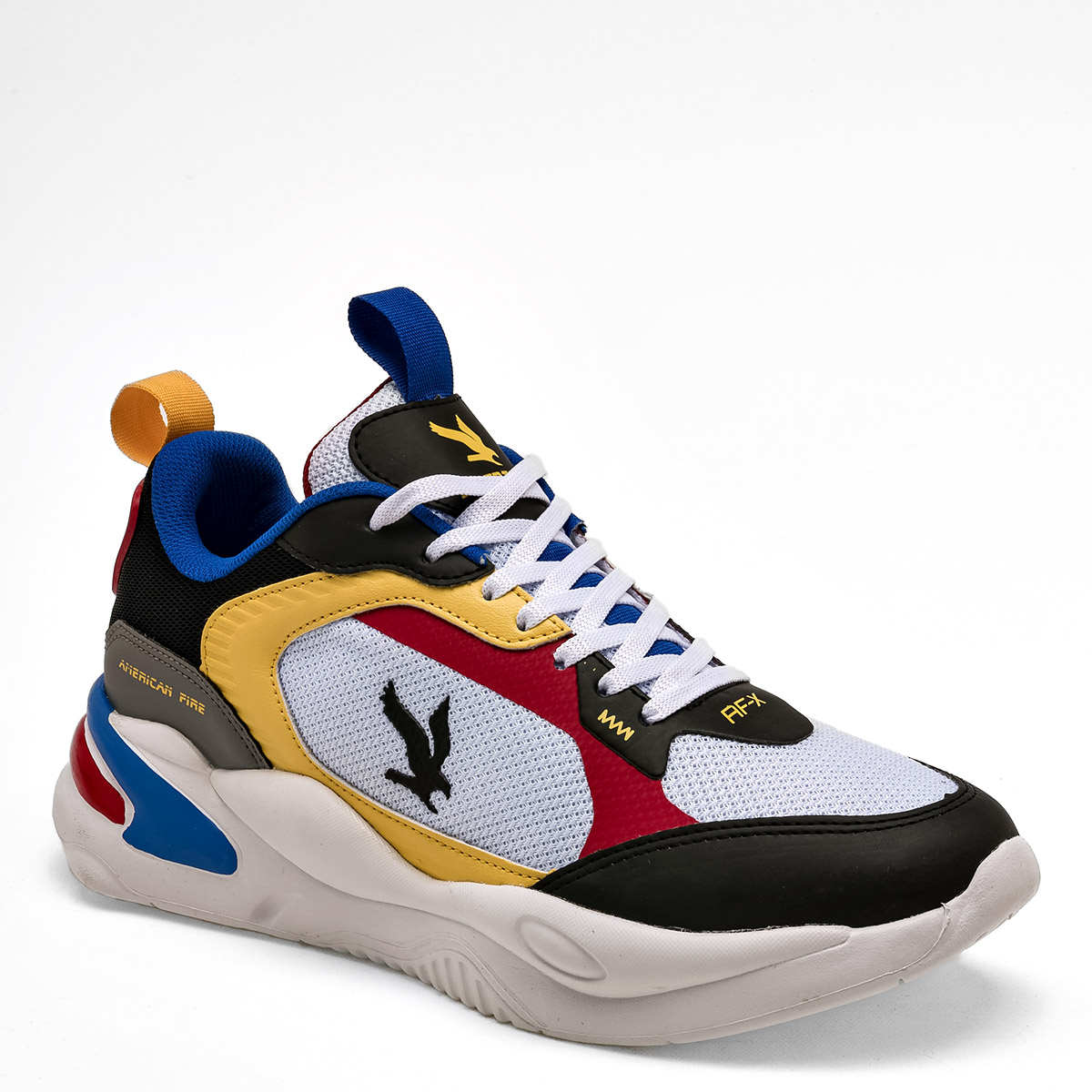 American Fire Tenis Urbano Para Niño Blanco Multicolor