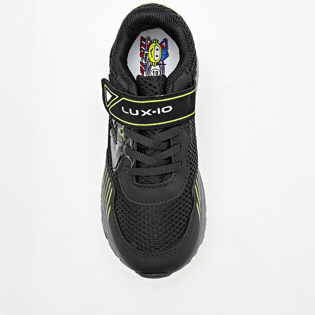 Foto 3 pulgar | Lux-10 Tenis Urbano Para Niño Negro Verde