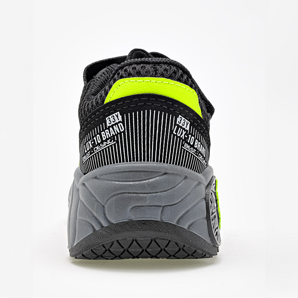 Foto 4 pulgar | Lux-10 Tenis Urbano Para Niño Negro Verde