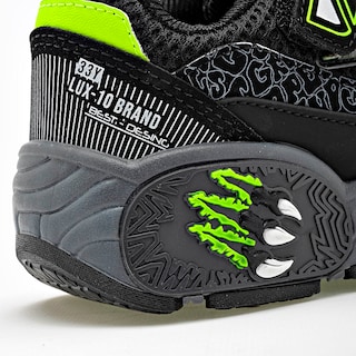 Foto 4 | Lux-10 Tenis Urbano Para Niño Negro Verde