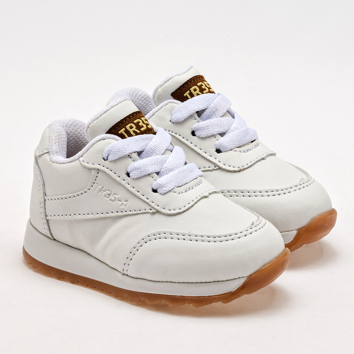 Foto 3 pulgar | Tenis Urbanos Tres-A Blancos para Niño o Niña