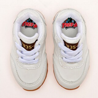 Foto 3 | Tenis Urbanos Tres-A Blancos para Niño o Niña