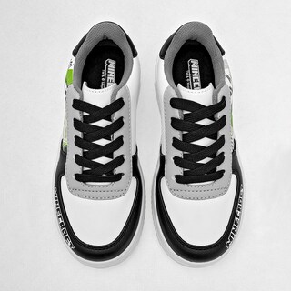 Foto 3 | Licencias Yuyin Tenis Urbano Para Niño Blanco Negro Gris