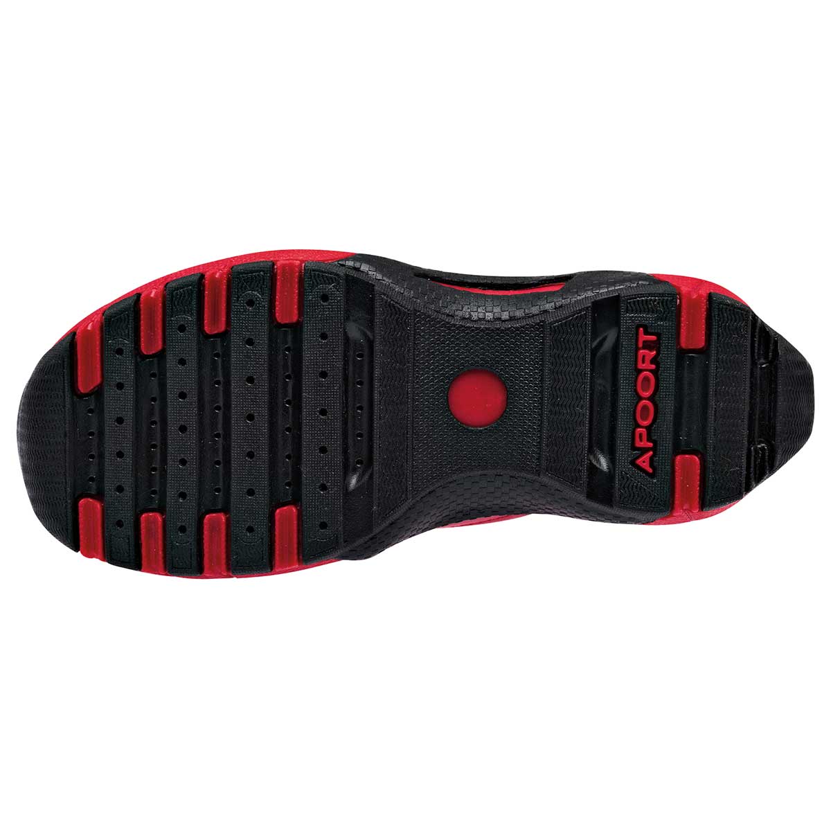 Foto 3 pulgar | Apoort Tenis Deportivo Para Niño Rojo Negro