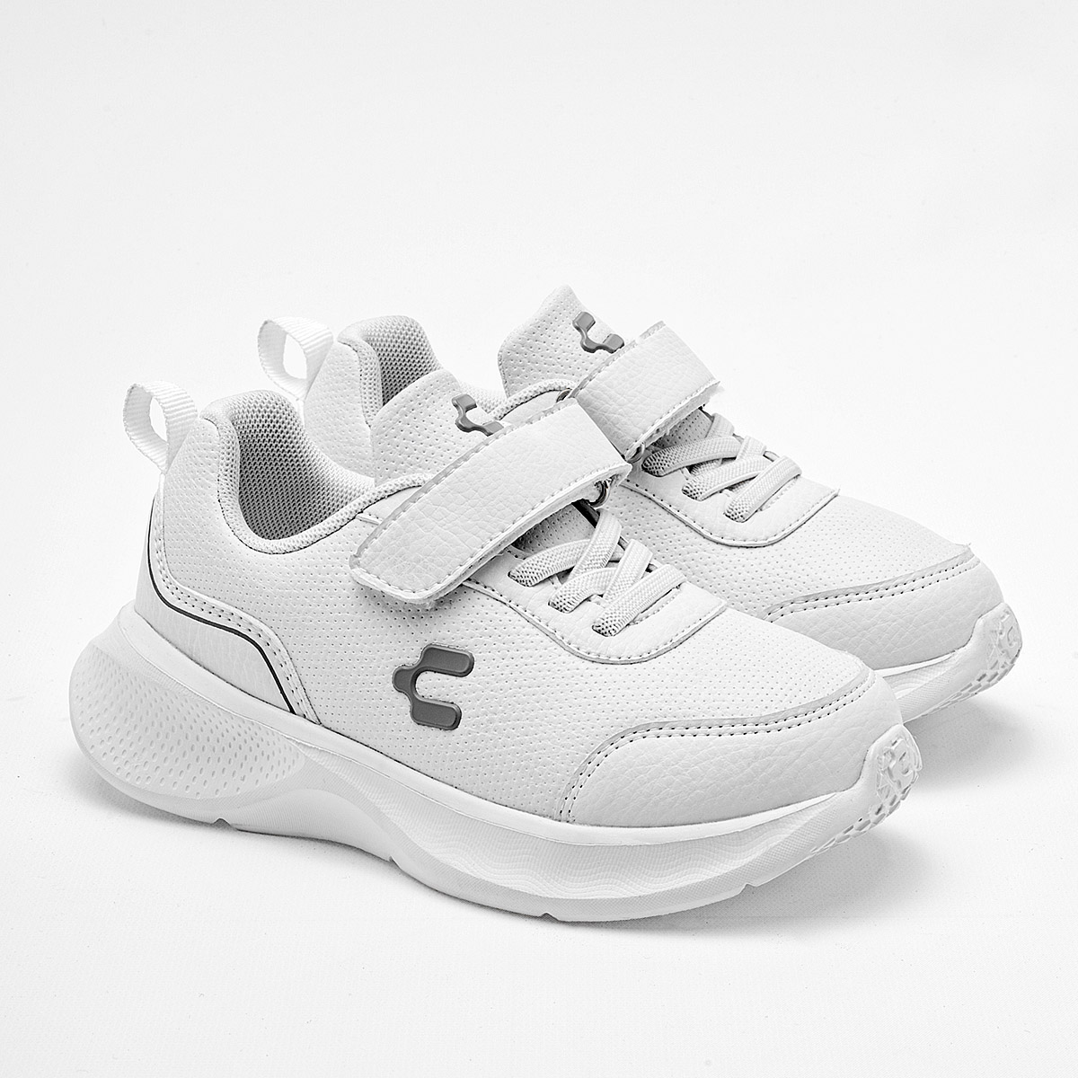 Foto 3 pulgar | Charly Tenis Deportivo Para Niño Blanco, Hasta Agotar Existencia, Importado