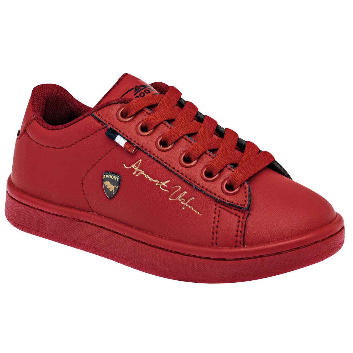Apoort Tenis Urbano Para Niño Azul Rojo