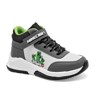 Foto 1 | Licencias Yuyin Tenis Urbano Para Niño Gris Blanco Negro