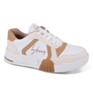 Foto 1 | Tenis Sneaker Dominiq 2471 Color Blanco/latte Para Adolescente