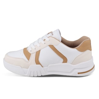 Foto 3 | Tenis Sneaker Dominiq 2471 Color Blanco/latte Para Adolescente