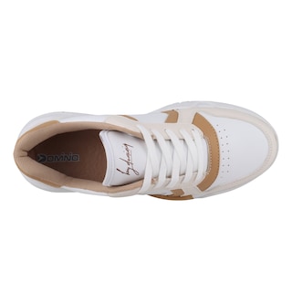 Foto 5 | Tenis Sneaker Dominiq 2471 Color Blanco/latte Para Adolescente
