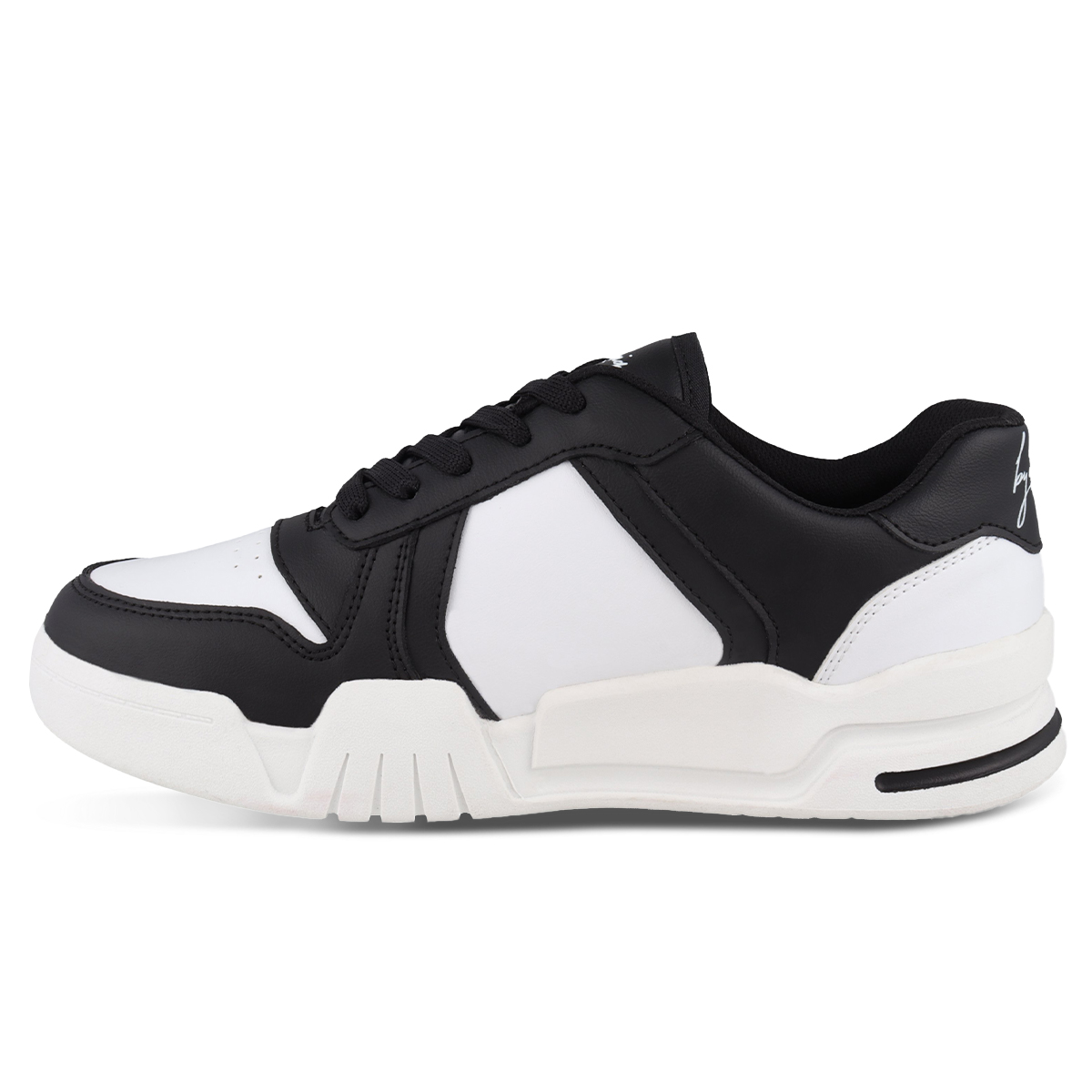 Foto 4 pulgar | Tenis Sneaker Dominiq 2471 Color Blanco/negro Para Adolescente
