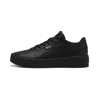Foto 1 | Tenis Puma Carina 3.0 Jr Para Niña Negro