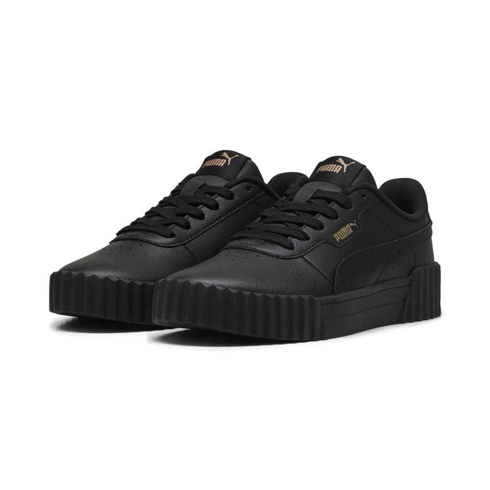 Foto 3 | Tenis Puma Carina 3.0 Jr Para Niña Negro