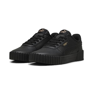 Foto 3 | Tenis Puma Carina 3.0 Jr Para Niña Negro