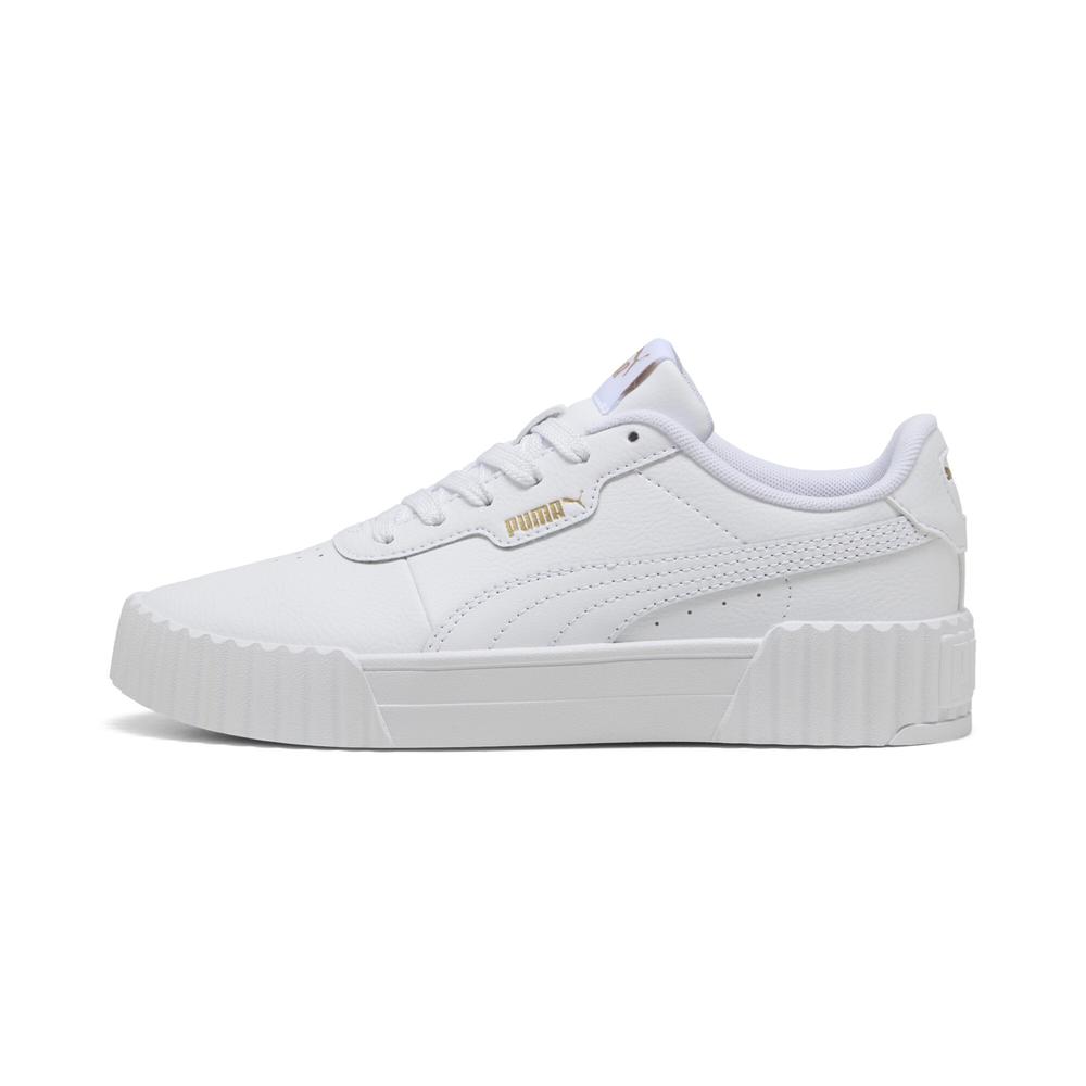 Foto 1 | Tenis Puma Carina 3.0 Jr Para Niña Blanco