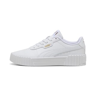 Foto 1 | Tenis Puma Carina 3.0 Jr Para Niña Blanco