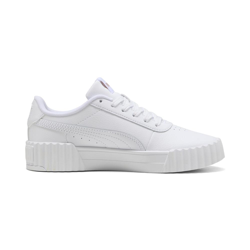 Foto 3 pulgar | Tenis Puma Carina 3.0 Jr Para Niña Blanco