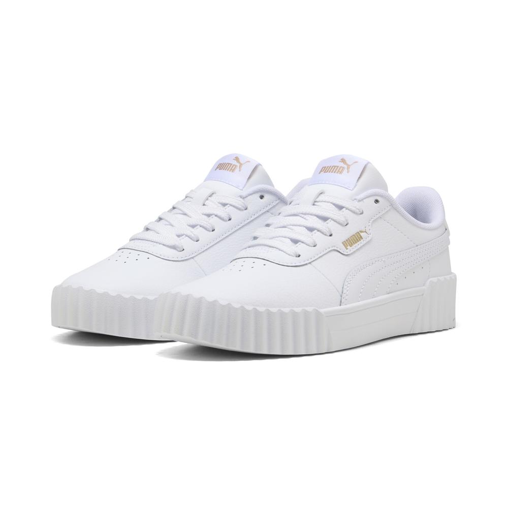 Foto 4 pulgar | Tenis Puma Carina 3.0 Jr Para Niña Blanco