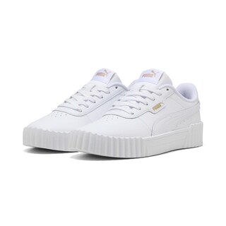 Foto 3 | Tenis Puma Carina 3.0 Jr Para Niña Blanco