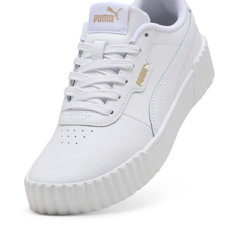 Foto 5 pulgar | Tenis Puma Carina 3.0 Jr Para Niña Blanco