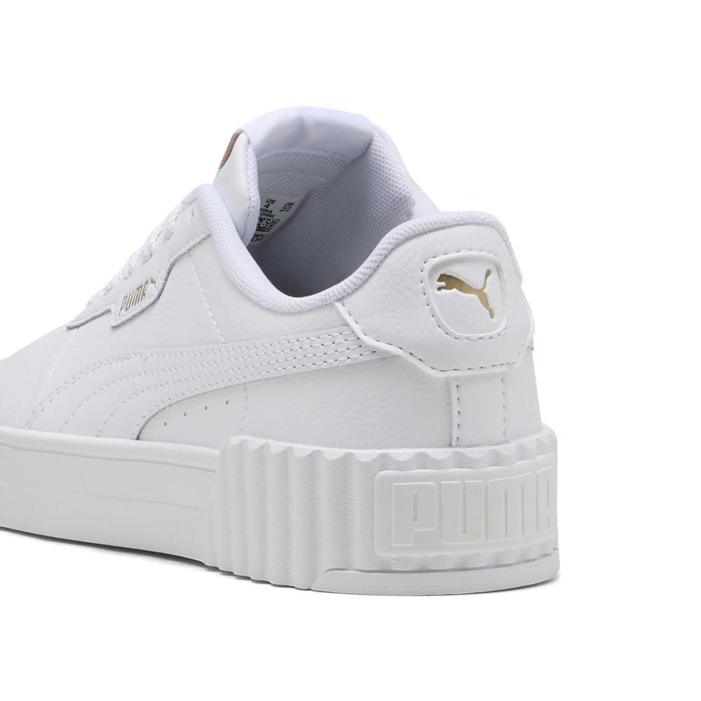 Foto 6 pulgar | Tenis Puma Carina 3.0 Jr Para Niña Blanco