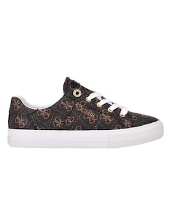 Foto 2 | Tenis Casuales Guess Loven Marrón para Mujer - Venta Internacional