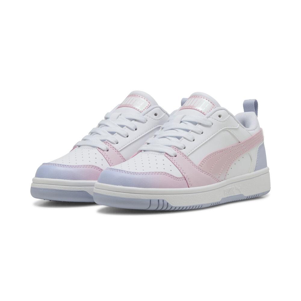 Foto 1 | Tenis Puma Rebound V6 Lo Blurry Dream Jr Para Niña Rosa