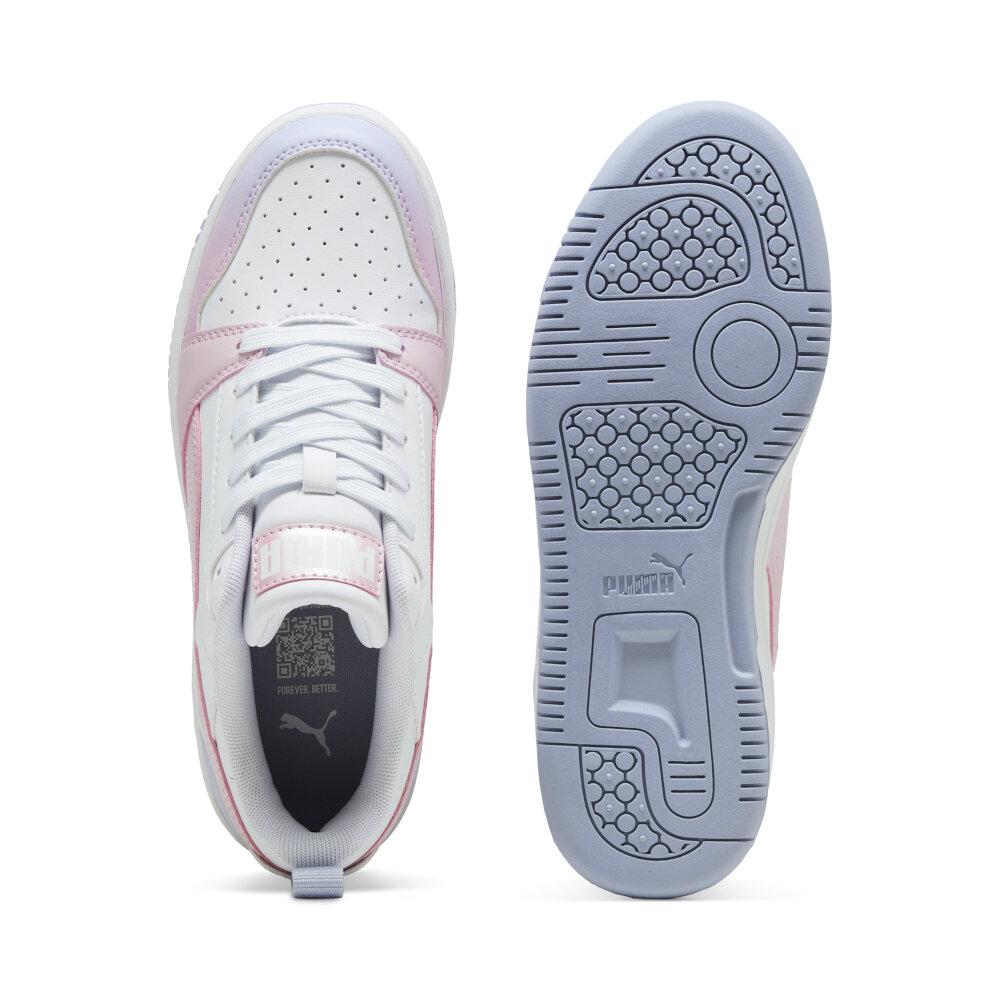 Foto 4 | Tenis Puma Rebound V6 Lo Blurry Dream Jr Para Niña Rosa