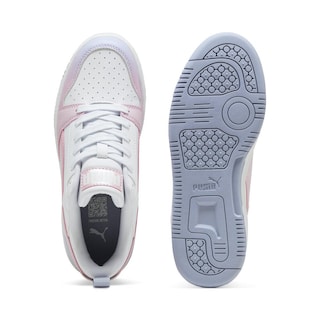 Foto 4 | Tenis Puma Rebound V6 Lo Blurry Dream Jr Para Niña Rosa
