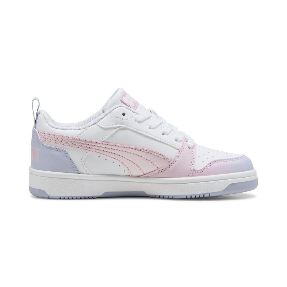 Foto 6 pulgar | Tenis Puma Rebound V6 Lo Blurry Dream Jr Para Niña Rosa
